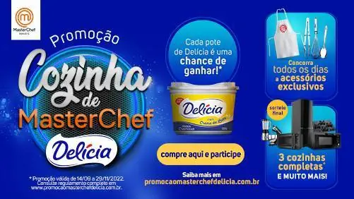 Cozinha de Masterchef Delícia