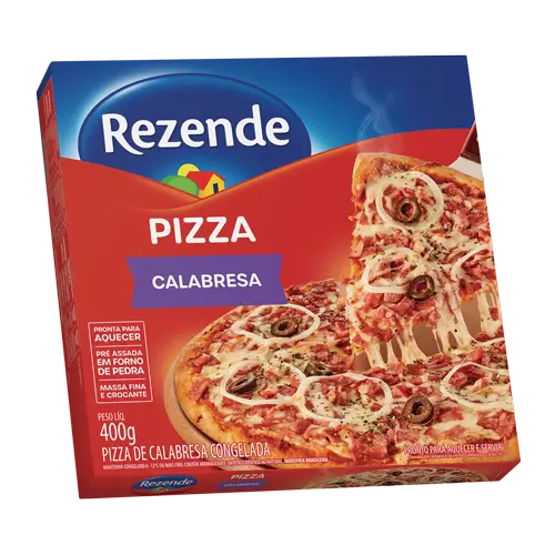 Pizza de Calabresa Rezende 400g