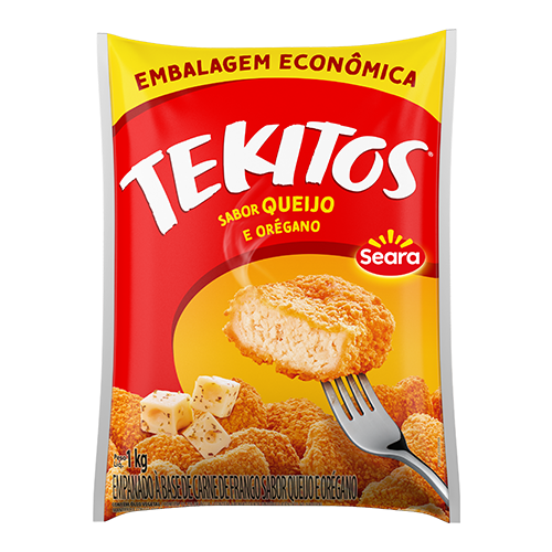 Tekitos Queijo e Orégano 1kg