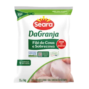 Filé de Coxa e Sobrecoxa DaGranja 1kg