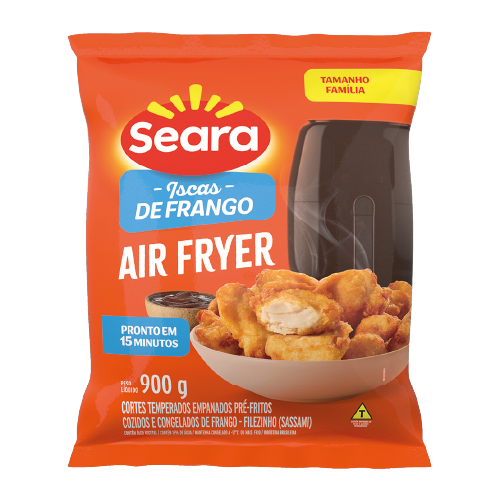 Iscas de frango Air Fryer Seara 900g