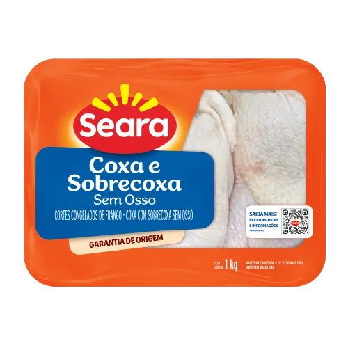 Coxa e Sobrecoxa Bandeja Congelada Seara 1kg