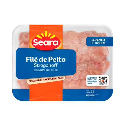 Filé de Peito Strogonoff Bandeja Resfriada Seara