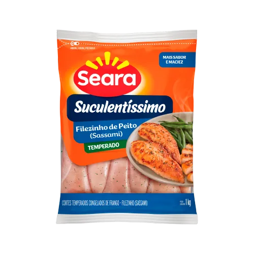 Filezinho de Peito Sassami Suculentíssimo Seara 1kg