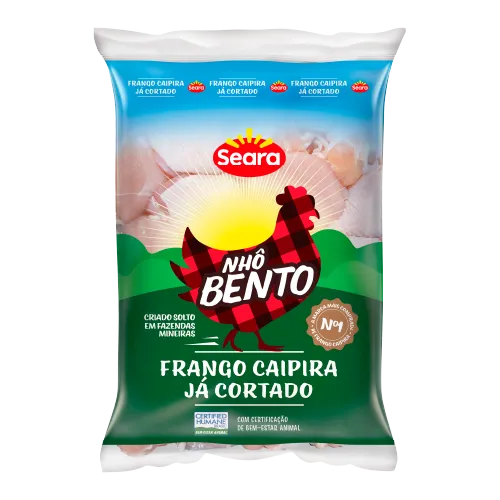 Frango Caipira Cortado Nhô Bento