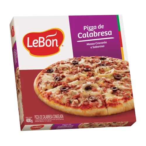 Pizza de Calabresa Lebon 400g