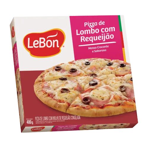 Pizza de Lombo com Requeijão Lebon 400g