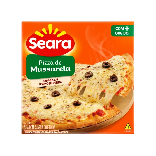 Pizza de Mussarela Seara 440g