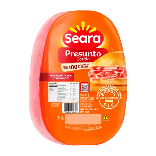 Presunto Cozido Magro Oval Seara