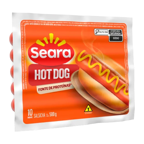 Salsicha Hot Dog Seara 500g