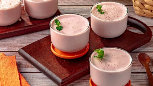 Mousse de morango
