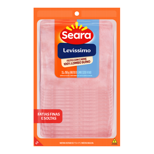 Levíssimo Fatiado Seara 150g