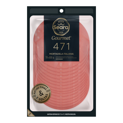Mortadela Italiana 471 Seara Gourmet 100g