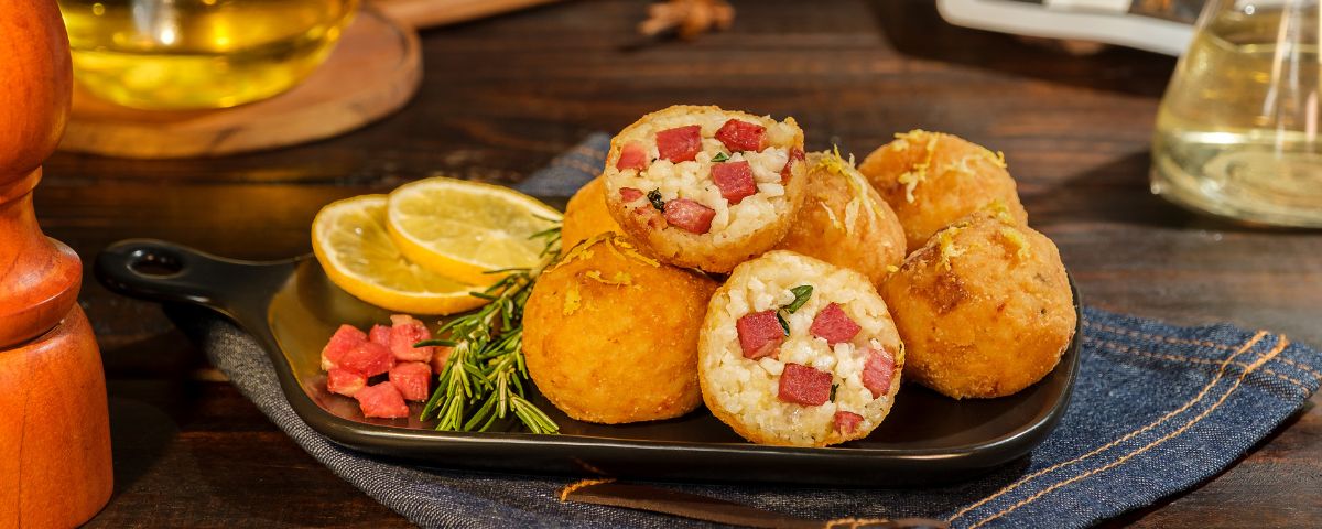 Arancini de Bacon