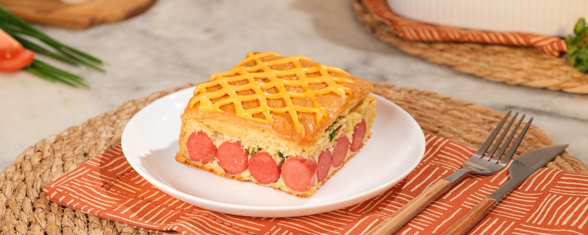 Torta Salgada de Salsicha