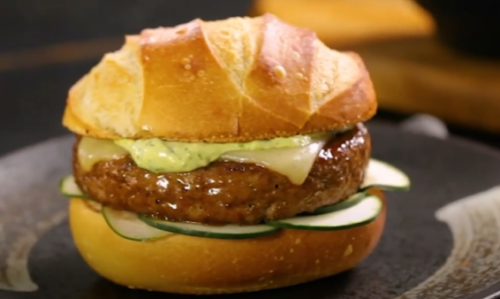 Bacon Burger com Maionese de Ervas