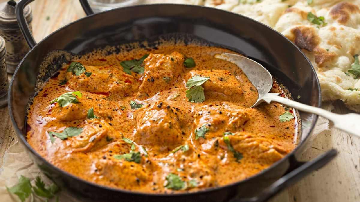 Frango ao molho tikka masala