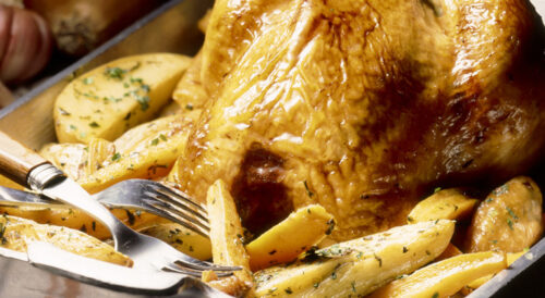 Frango com Molho de Cogumelos