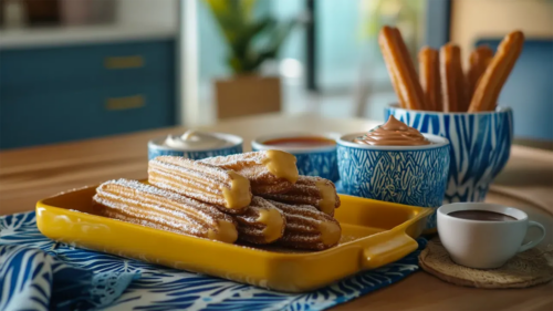 Como fazer churros recheados? Opções de recheios para uma experiência gourmet