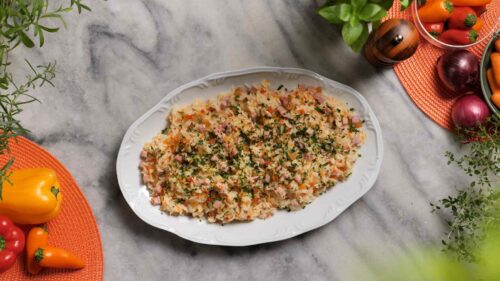Arroz à Grega Simples
