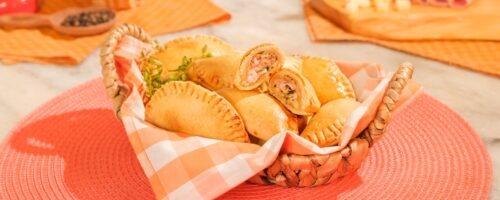 Pastel de Forno de Queijo e Presunto