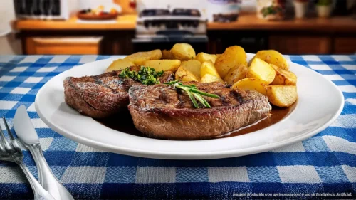 Picanha com batata