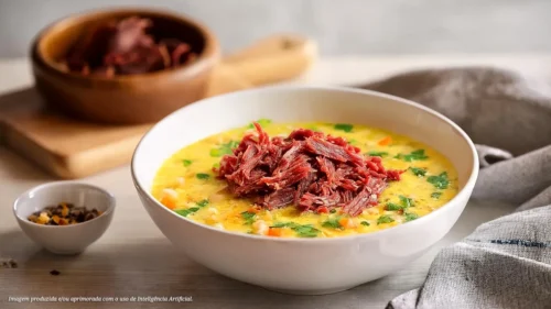 Canjiquinha de carne seca