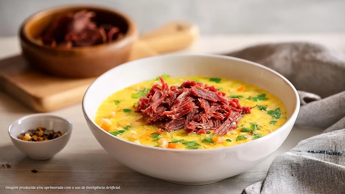 Canjiquinha de carne seca