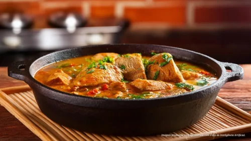 Sinfonia pantaneira – caldeirada de jacaré, peixe pintado e pacu