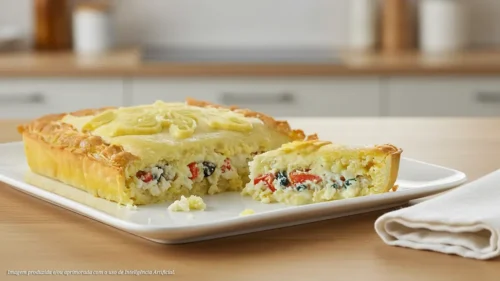 Empadão de bacalhau