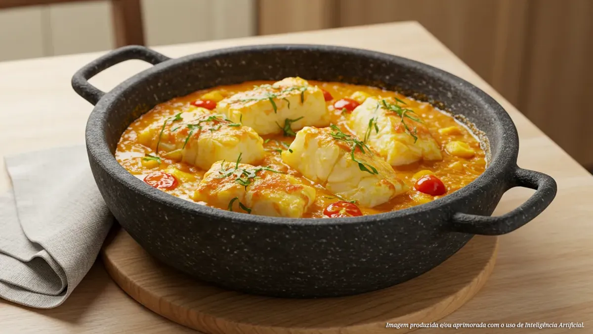 Moqueca de bacalhau