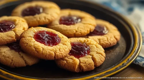 Broa de fubá com goiabada