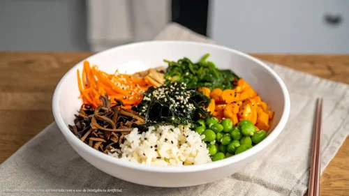 Bibimbap vegano