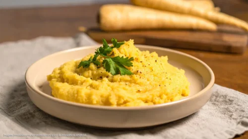 Purê de batata baroa