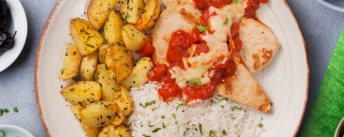 Bife de Frango a Parmegiana Vegano