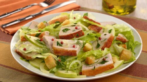 Salada de Lombo e Erva Doce