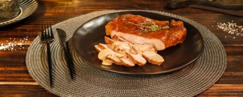 Short Ribs com Molho de Mostarda e Cogumelos
