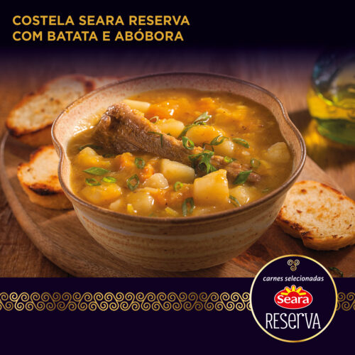 Sopa de Costelinha Seara Reservada com Batata e Abóbora