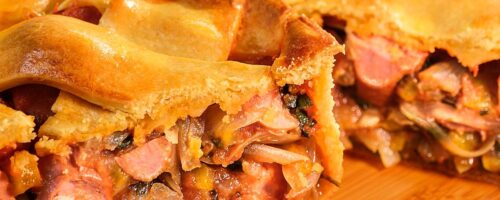 Torta de Salsicha Simples