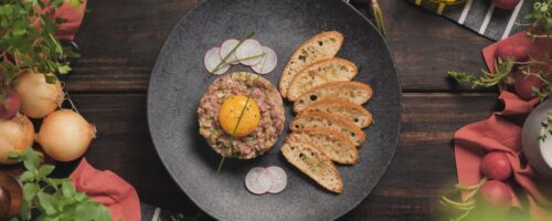 Tartar de Filé Mignon Suíno