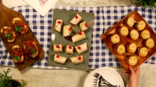 3 aperitivos práticos com coxão duro