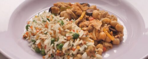 Arroz de Natal com Bacalhau Vegetal
