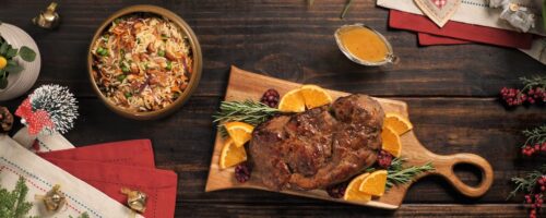 Arroz de Natal com Short Rib no Forno