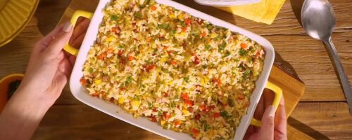 Arroz à Grega de Natal