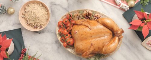 Ave de Natal com Farofa Natalina