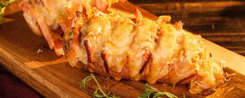 Batata Asterix com Bacon