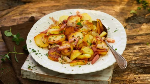 Batatas na Chapa