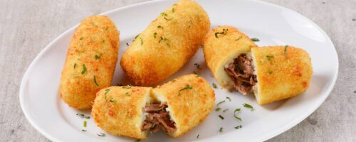 Bolinho de Batata Recheado