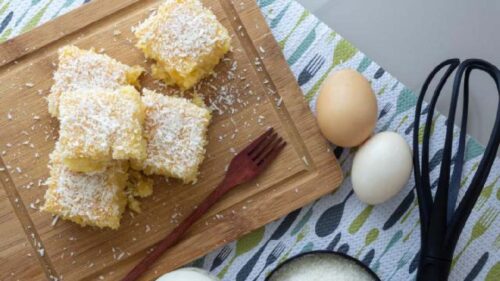Bolo de Coco Gelado Simples