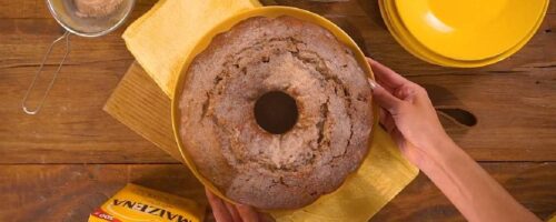 Bolo de Maçã Integral